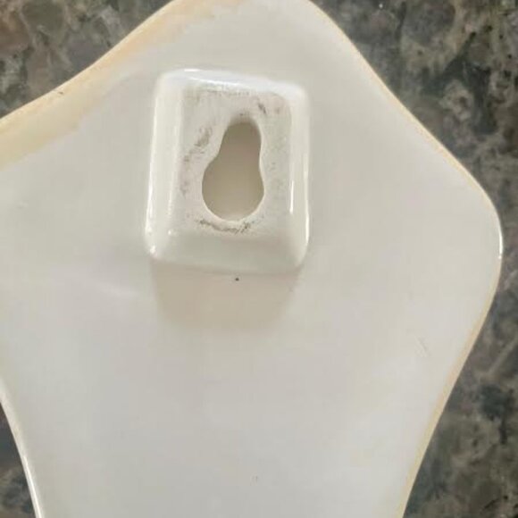 Set of 3 Ceramic Utensil  Wall Hang Plaques -Spoon, Ladle and Fork Wall Accent - Picture 12 of 15